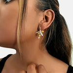 Olive Earrings Feiona Jewelry